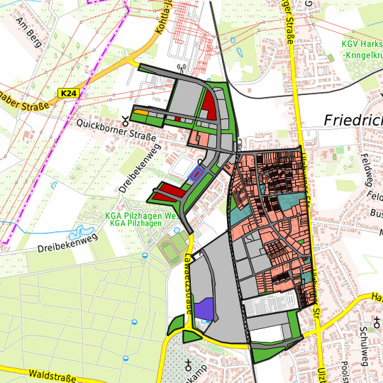 Detaildarstellung der gesuchten Gewerbefläche