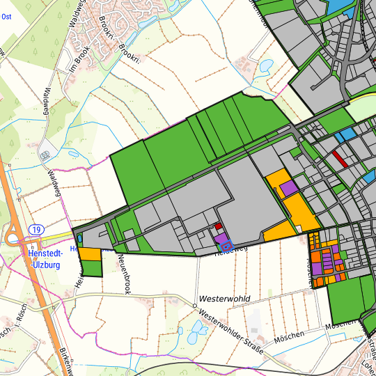 Detaildarstellung der gesuchten Gewerbefläche