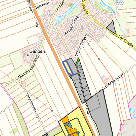 Detailed view of the requested site