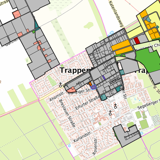 Detailed view of the requested site