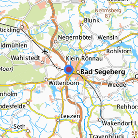 Lage in der gesuchten Region 