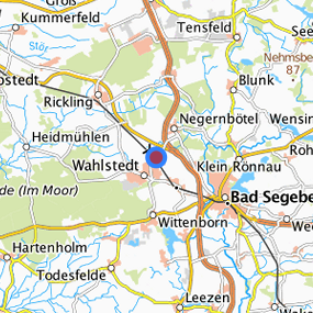 Lage in der gesuchten Region 