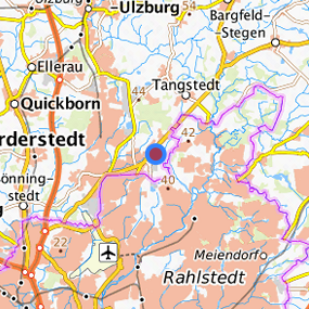 Location in the requested region 