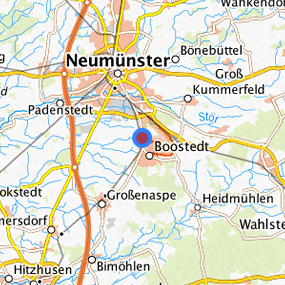 Lage in der gesuchten Region 