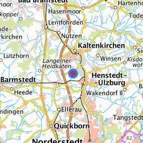 Lage in der gesuchten Region 