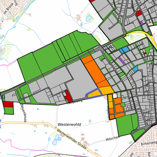 Detailed view of the requested site
