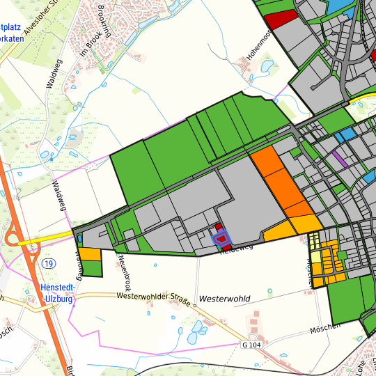 Detailed view of the requested site