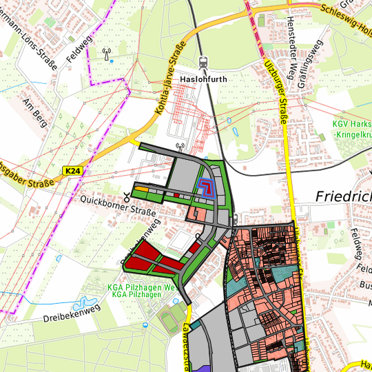 Detailed view of the requested site