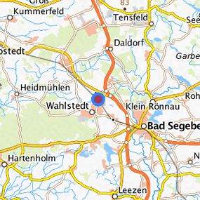 Location in the requested region 