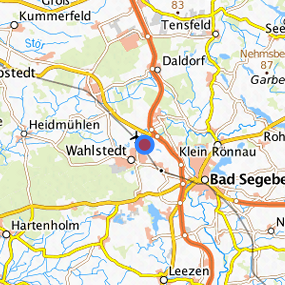 Lage in der gesuchten Region 