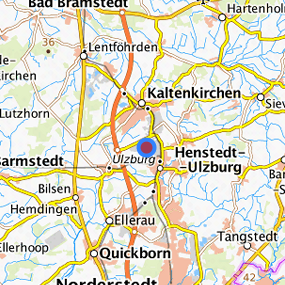 Lage in der gesuchten Region 